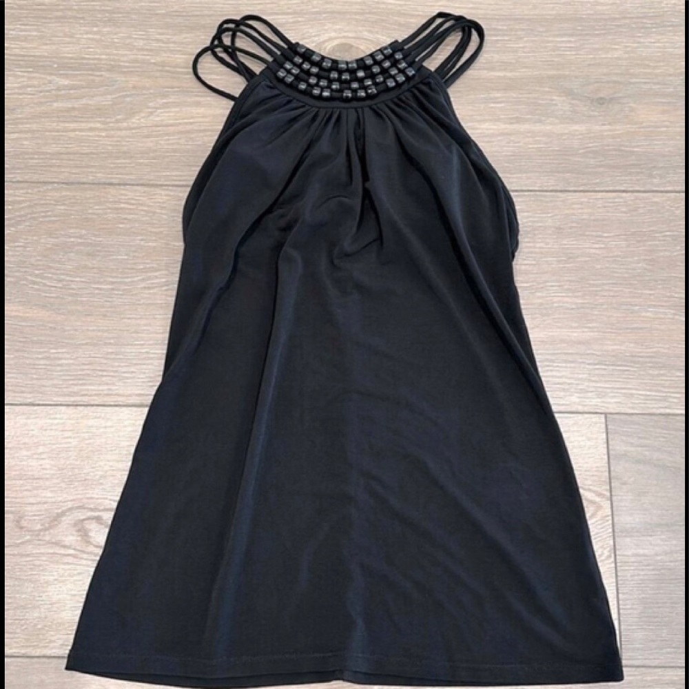 Michael Kors Top with wooden bead accent!